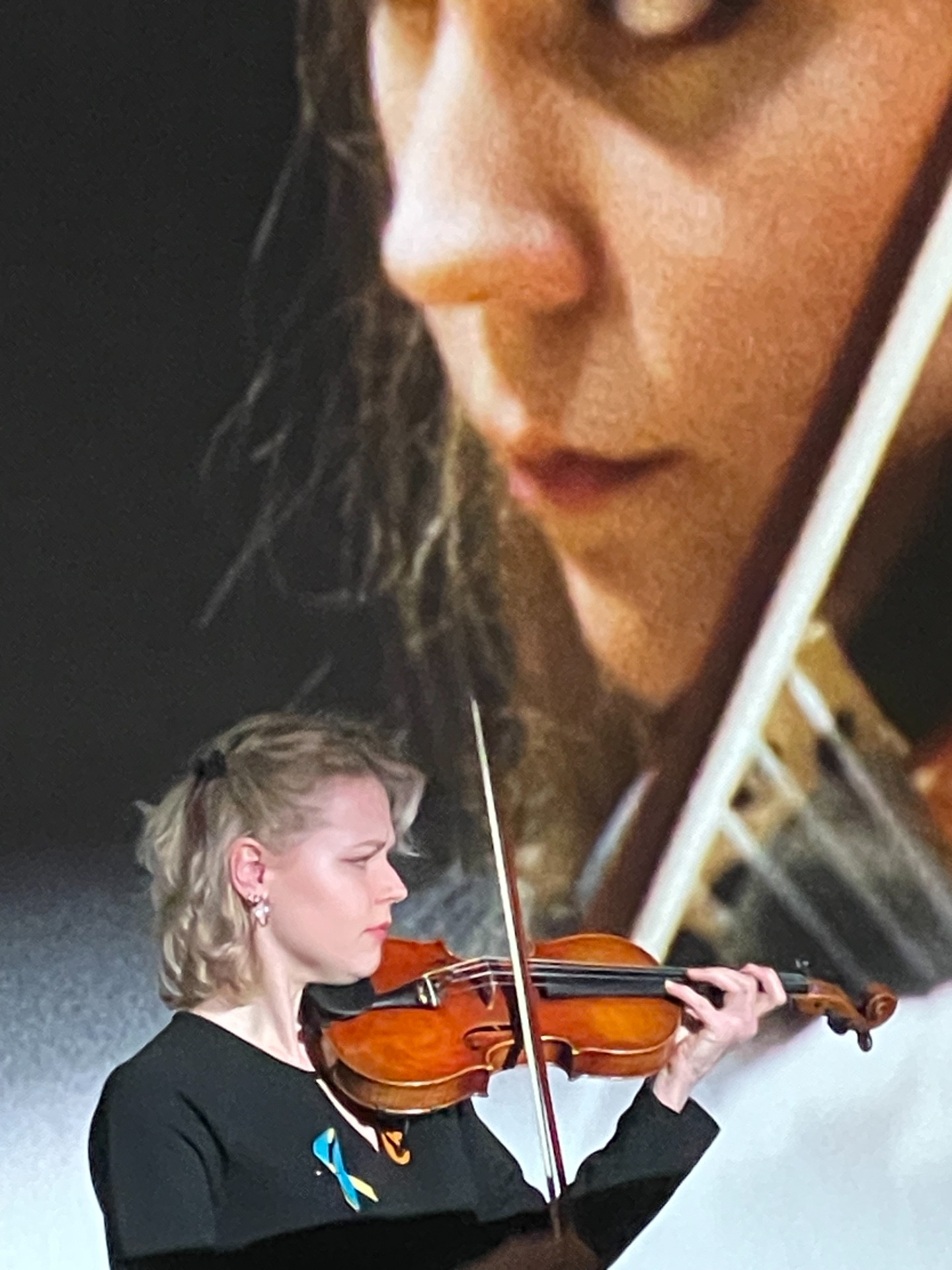 Før filmvisningen på Odeon i Moss