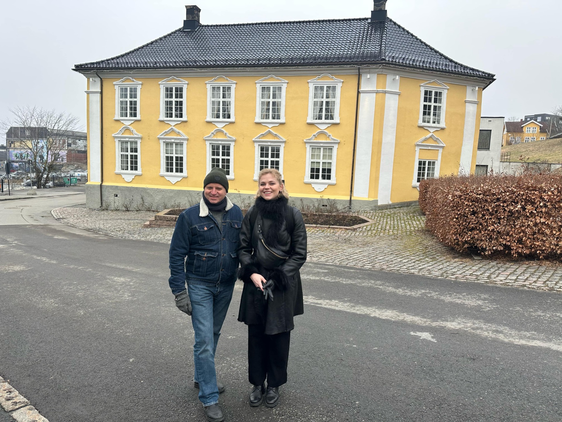 Foran Konvensjonsgården i Moss