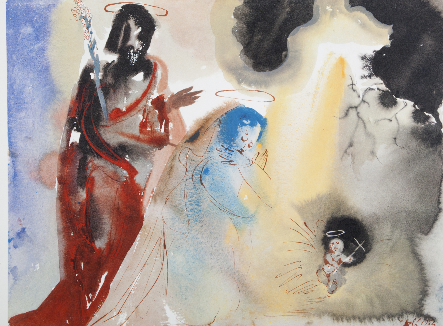 Salvador Dali : Jesu fødsel